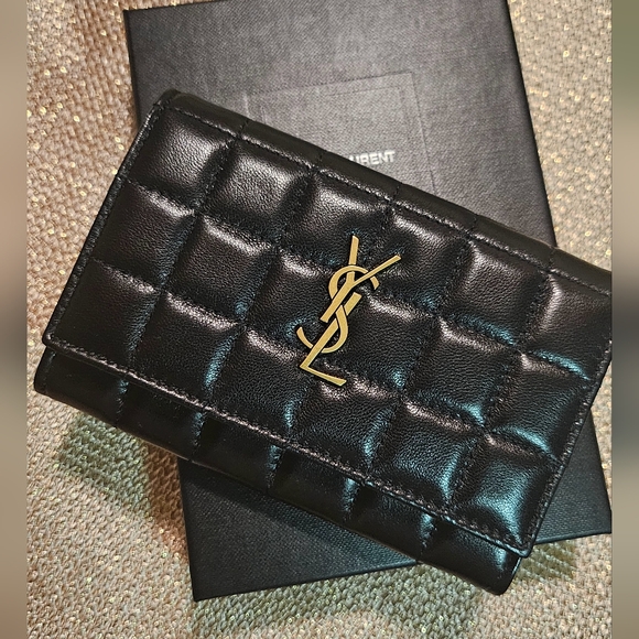 SAINT LAURENT Cassandre Carré Card Case - Picture 4 of 7